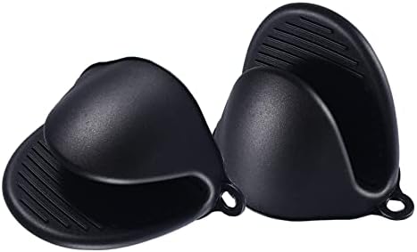 Acronde 2 Pairs Heat Resistant Silicone Oven Mitts