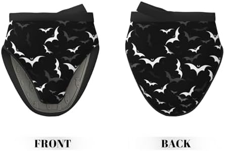 White Bats Silicone Oven Mitts