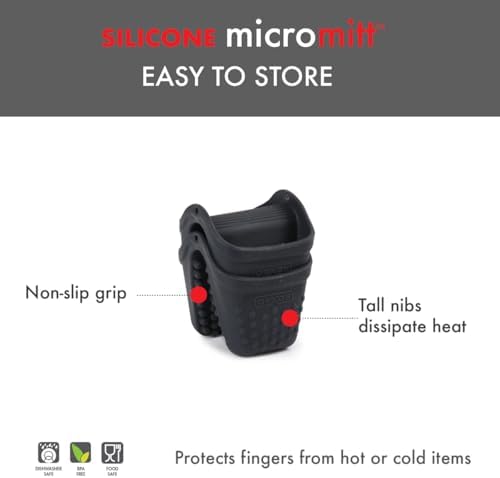 DExas Heat-Resistant Silicone Oven Mitts