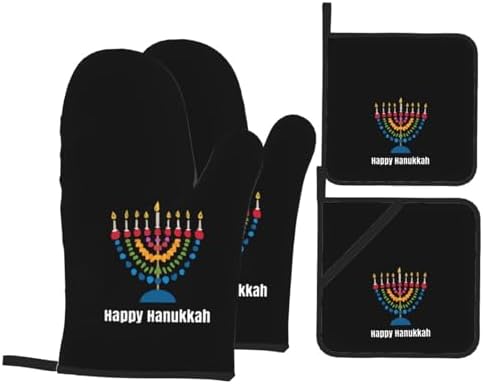 Happy Hanukkah 4-Piece Set