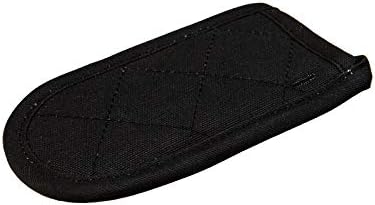 Lodge Fabric Hot Handle Holder - 450 Heat Protection Machine Washable Black
