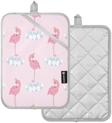 Flamingo Pink Bird Baking Pot Pans Set