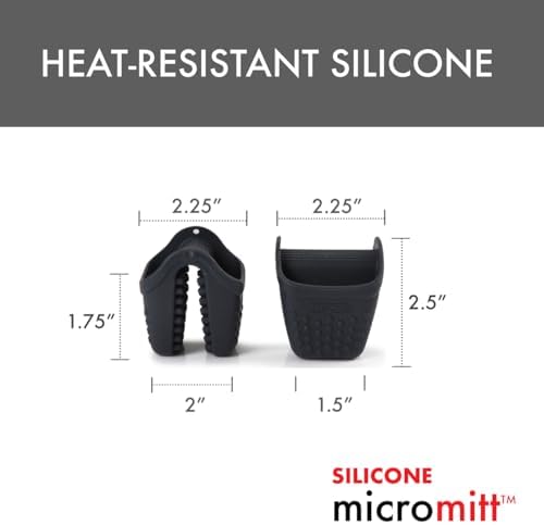 DExas Heat-Resistant Silicone Oven Mitts