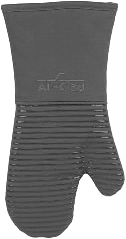 Sturdy Heat-Resistant Oven Mitt for 500F Soft Machine Washable