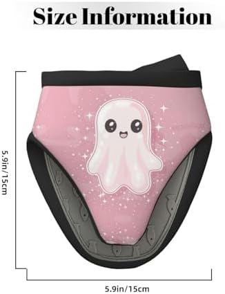 Mini Silicone Oven Mitts Heat-Resistant Cooking Gloves Cute Pink Halloween Ghosts