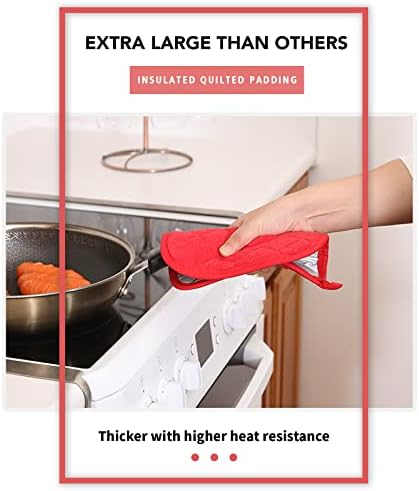Joyhalo 4-Piece Heat Resistant Pot Holders Set