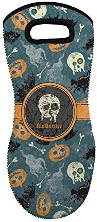YouCustomizeIt Personalized Halloween Neoprene Oven Mitt Single with Name or Text