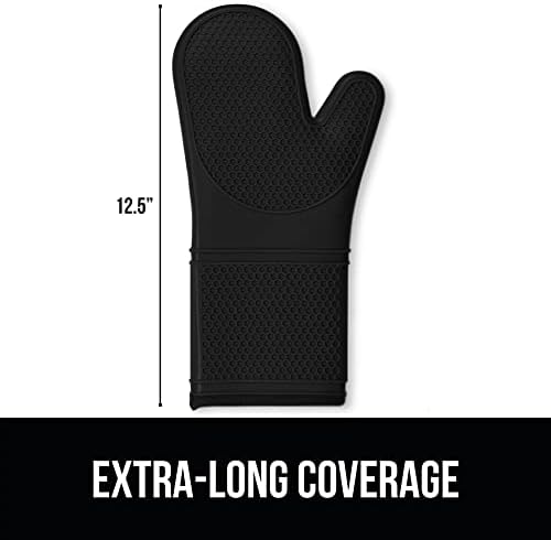 Heat-Resistant Silicone Oven Mitt Set