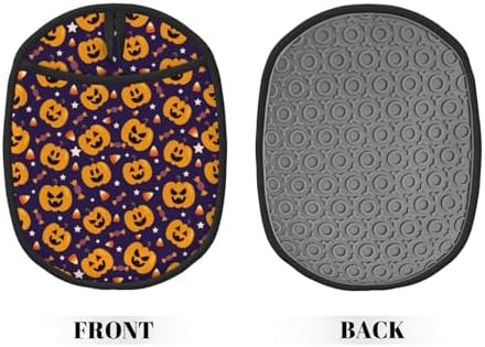 Premium Silicone Pot Holders for Halloween - Heat-Resistant with Loop