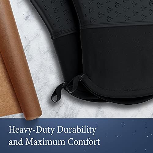 High-Quality 4-Piece Oven Mitt Pot Holder Set - Heat-Resistant Durable