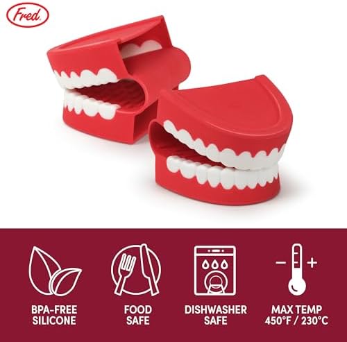 Genuine Fred Chomp Pot Holders Set of 2