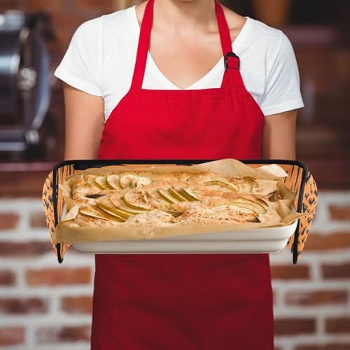 Premium Heat-Resistant Halloween Oven Mitts for Bakers Grillers