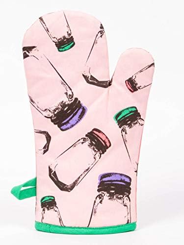 Blue Q Oven Mitt Insulated Natural Fit 100 Cotton