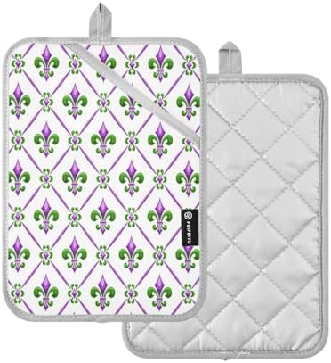 Fleur De Lis 2-Pack Pot Holder Set
