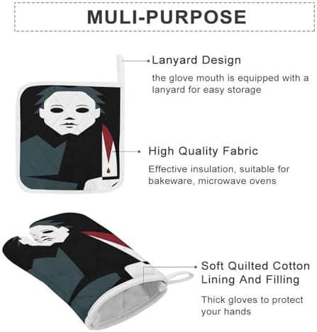 Michael Myers Halloween Oven Mitts