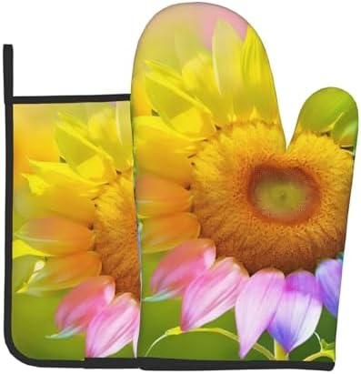 Perfect Oven mitt set heat resistant Non-Slip kitchen tools