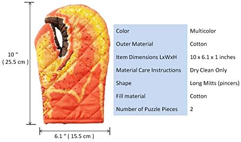 Heat-Resistant lobster claw oven mitts for Perfect Cooking Baking