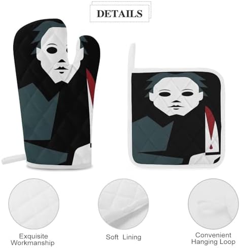 Michael Myers Halloween Oven Mitts