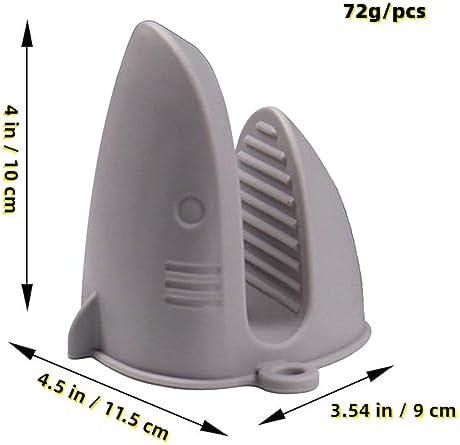 Heat-Resistant Silicone Oven Mitts for Air Fryer