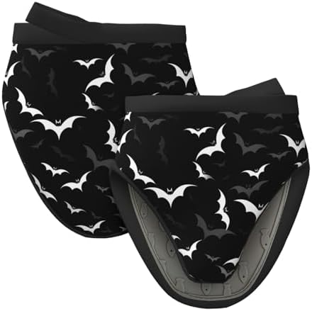 White Bats Silicone Oven Mitts