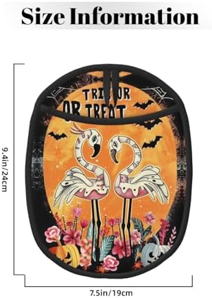 Halloween Flamingos Pot Holders for Kitchen - Heat-Resistant