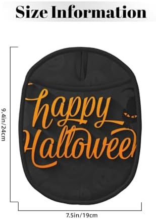 BERMEIZ Happy Halloween Oven Mitts Heat Resistant Non-Slip Silicone Kitchen Gloves 1