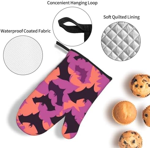 Radical Halloween Bat Oven Mitts