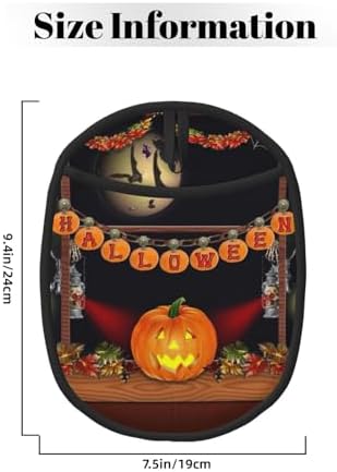 Halloween Festive Non-Slip Heat Resistant Silicone Oven Mitts