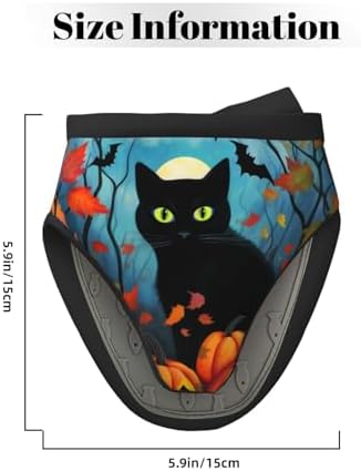 High-Quality Halloween Black Cat Mini Oven Mitts