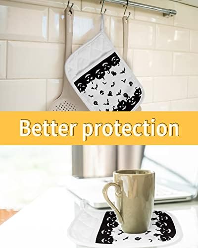 Halloween Party Castle Pot Holder Set