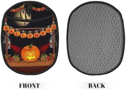 Halloween Festive Non-Slip Heat Resistant Silicone Oven Mitts