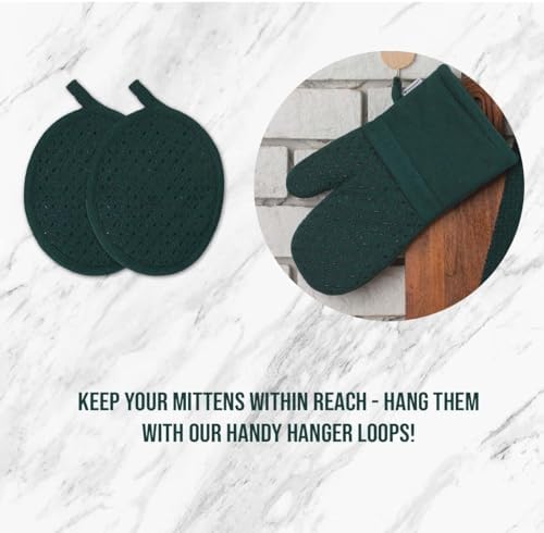 Lane Linen 16-Piece Kitchen Towel Set - Green