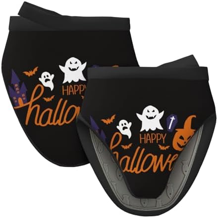Happy Halloween silicone oven mitts