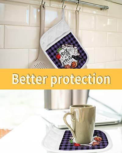 Trick or Treat Kitchen Potholders