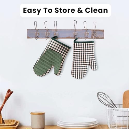 Portia Bloom Silicone Oven Mitt Set 2