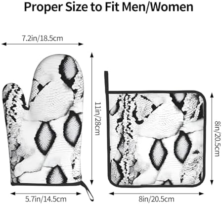 Quopvn - Non-Slip Oven Mitts