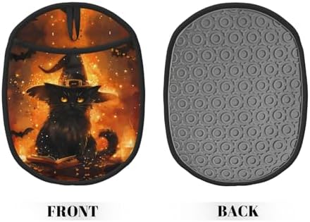 Premium Silicone Pot Holders with Halloween Design