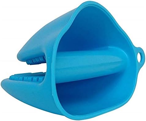 Thick Silicone Oven Gloves Heat-Resistant Antiskid 428F Protection 2-Pack