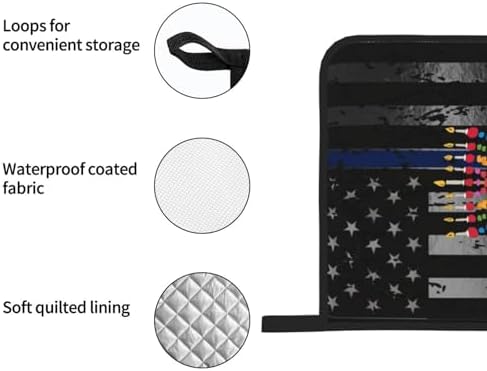 Happy Hanukkah Premium Oven Mitts Set Best