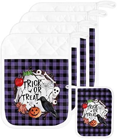 Trick or Treat Kitchen Potholders