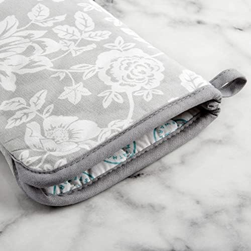 Martha Stewart Prints - Heat-Resistant Oven Mitts Set - 7x13