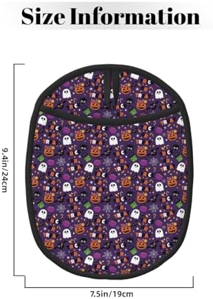 Halloween Candy Pot Holders Heat Resistant Oven Mitts with Pocket