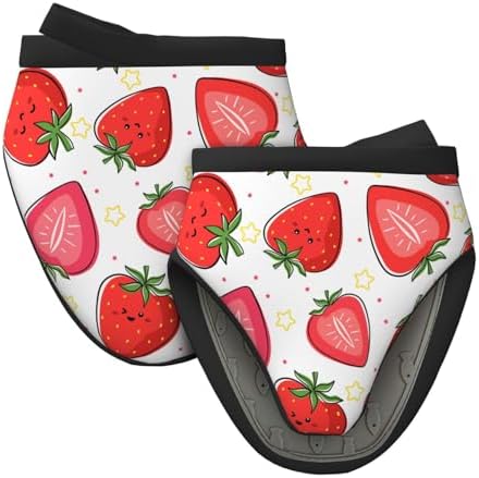 Aimeryup Silicone Oven Mitts Pair Non-Slip Heat Resistant