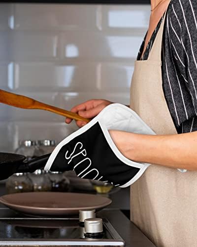 Halloween Spooky Word 5-Piece Pot Holder Set