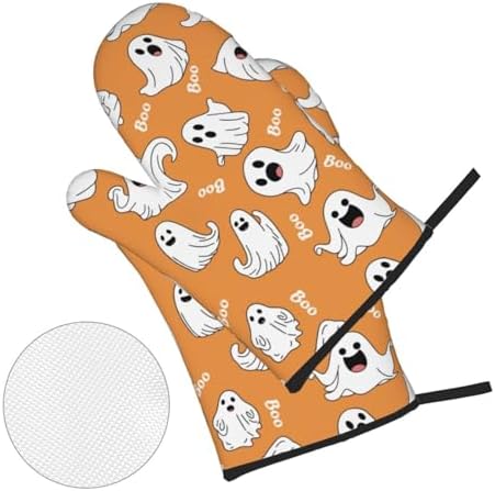 Oven Mitts Potholders Set Halloween Edition