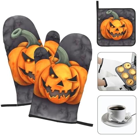 Safe cooking gloves pot holders set Heat Resistant dishwasher safe