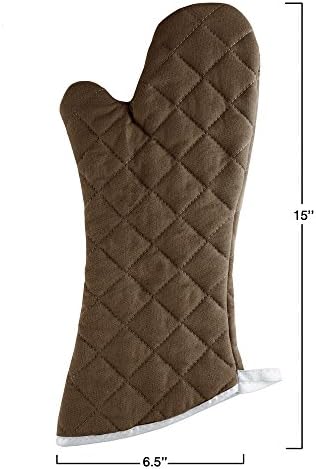 Oven Mitts Set of 2 - Oversized Flame Resistant by Lavish Home