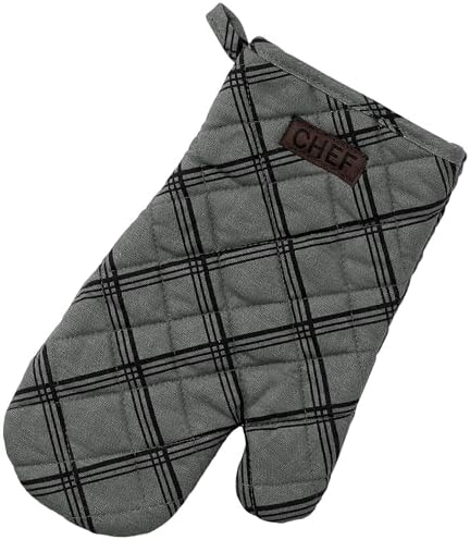Heat-Resistant Protector 11x7 Inch Cotton Oven Mitt