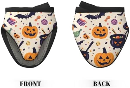 Halloween Themed Pumpkins Silicone Oven Mitts