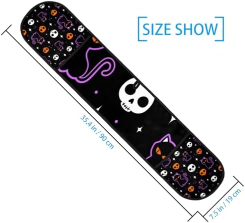 Halloween Skull Heat-Resistant Oven Mitts